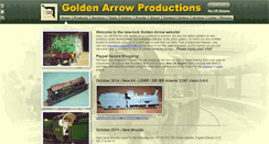 Desktop Screenshot of goldenarrow.me.uk
